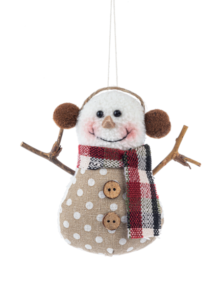 Pattern Play - Snowman Ornaments -