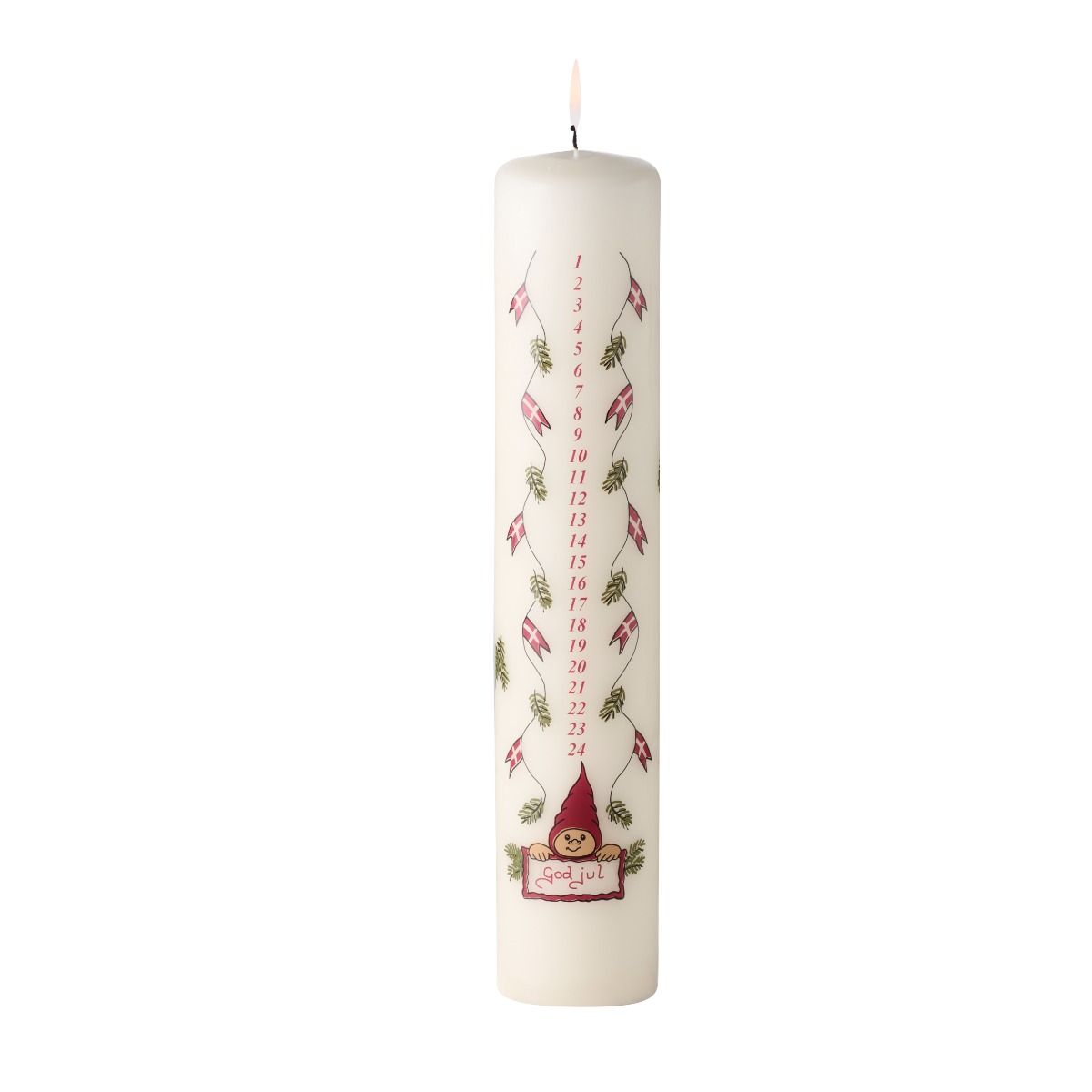 Paw Klarborg Advent Candle - Color Ivory