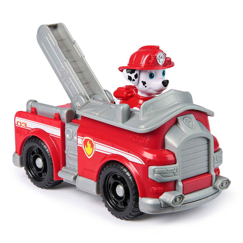 Paw Patrol Rescue Vehicle and Character - Marshall and Fire Engine
