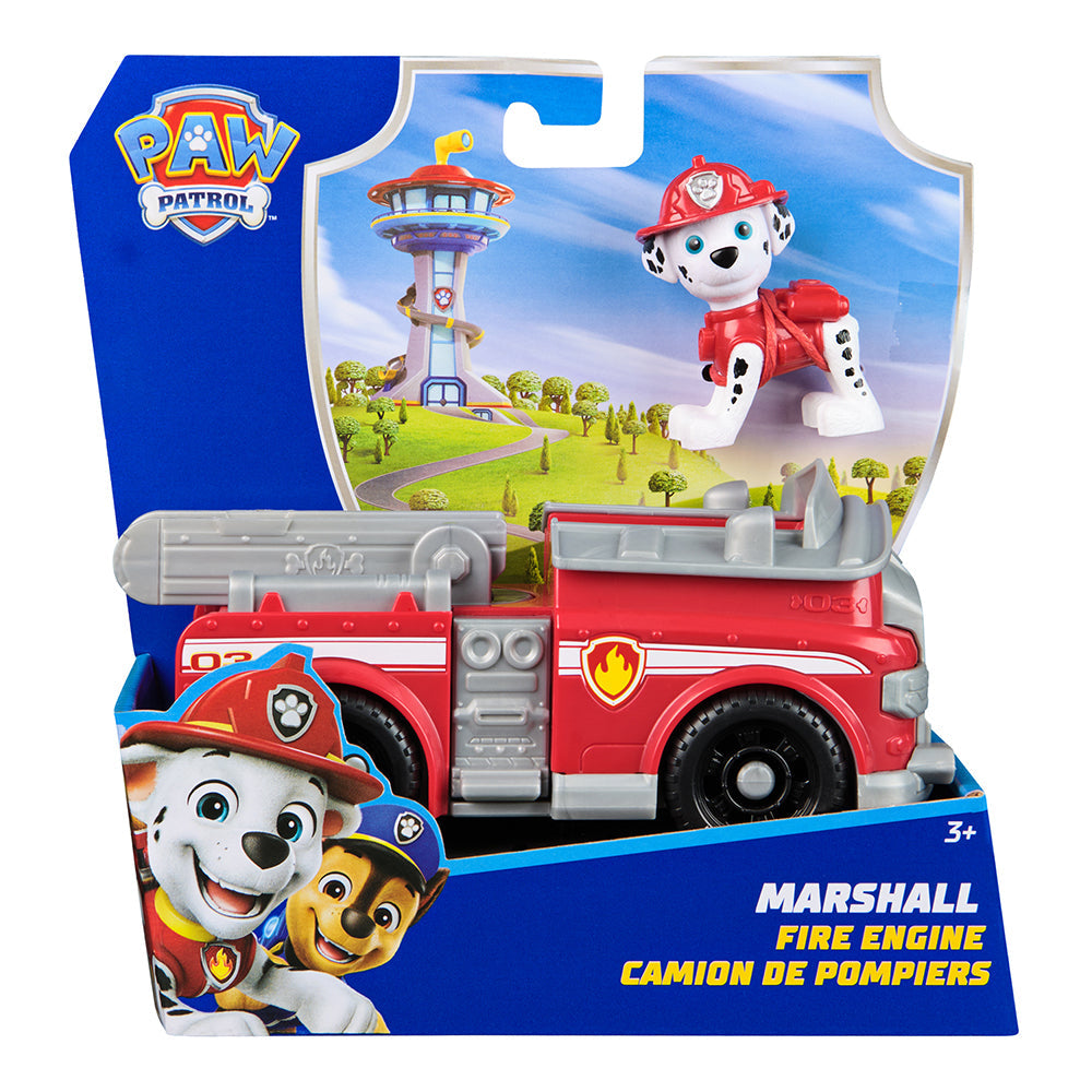 Paw Patrol Rescue Vehicle and Character - Marshall and Fire Engine