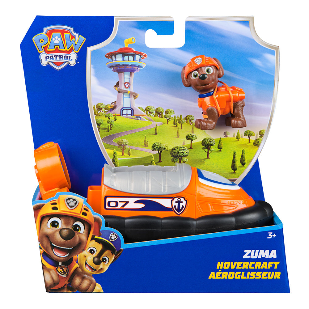 Paw Patrol Rescue Vehicle and Character - Zuma and Hovercraft