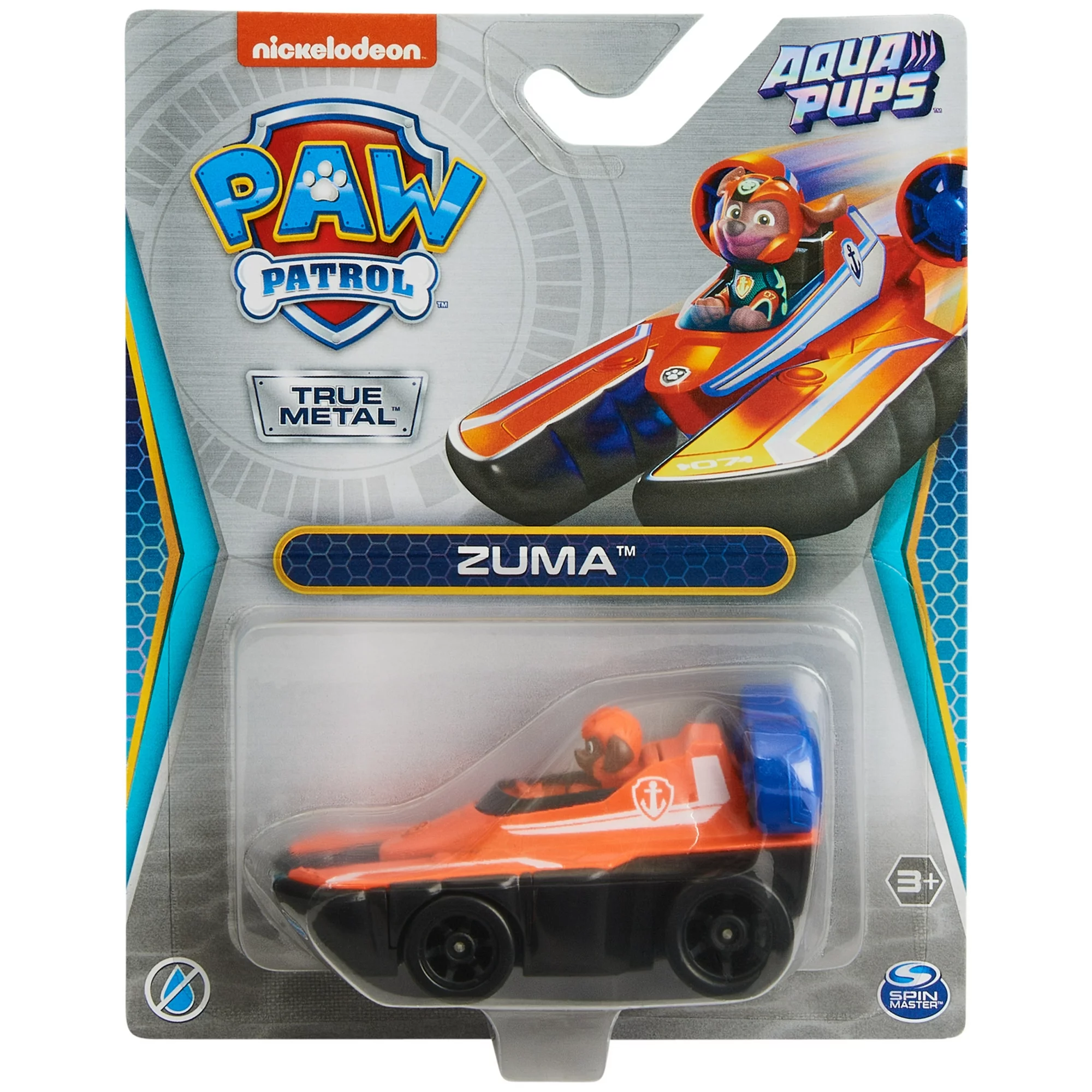 Paw Patrol True Metal - Aqua Pups Zuma Diecast Car