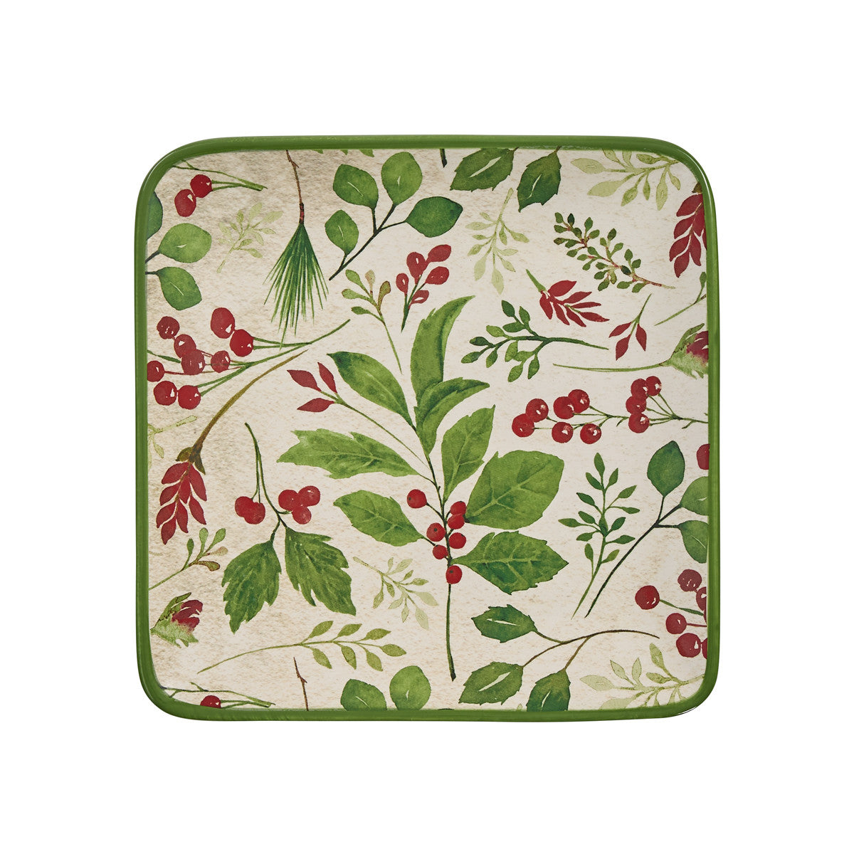 Peace and Merry Salad Plate