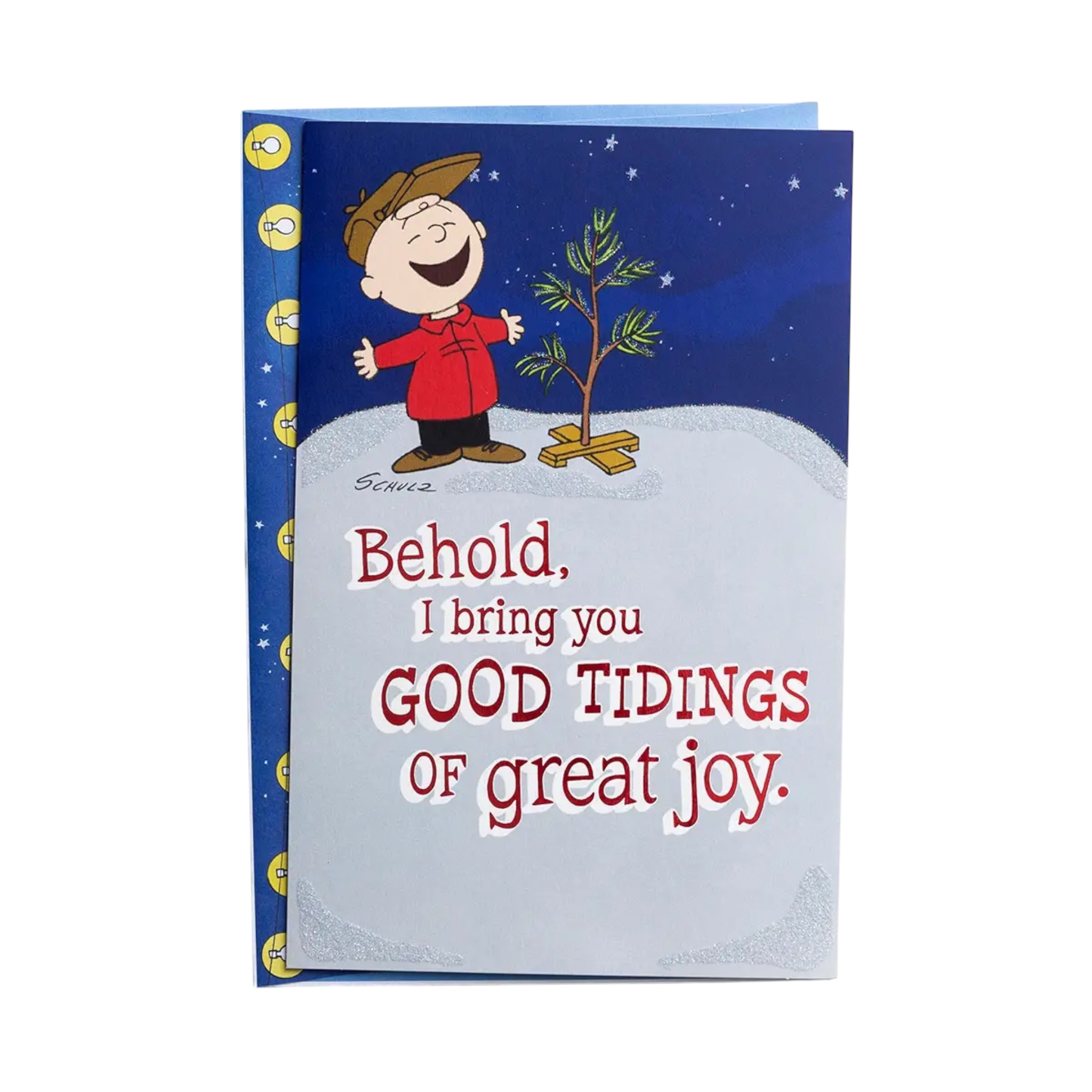 Peanuts - Good Tidings of Great Joy- 18 Christmas Boxed Cards