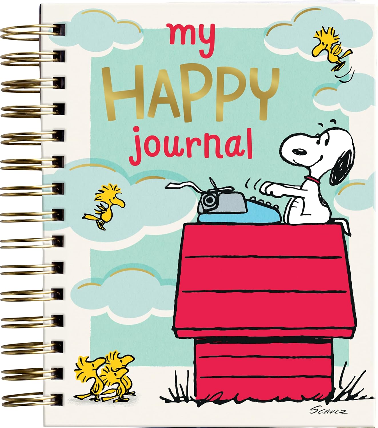 Peanuts My Happy Journal Spiral-bound – Notebook