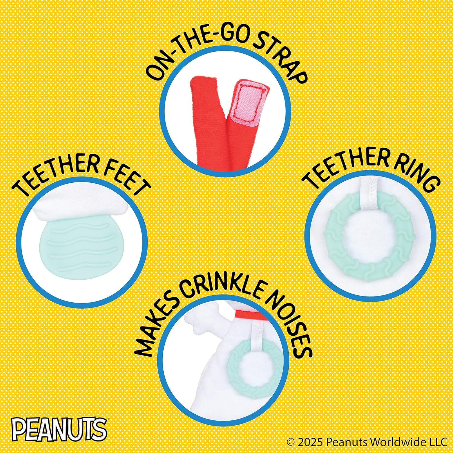 Peanuts-Snoopy Blanky with Crinkle