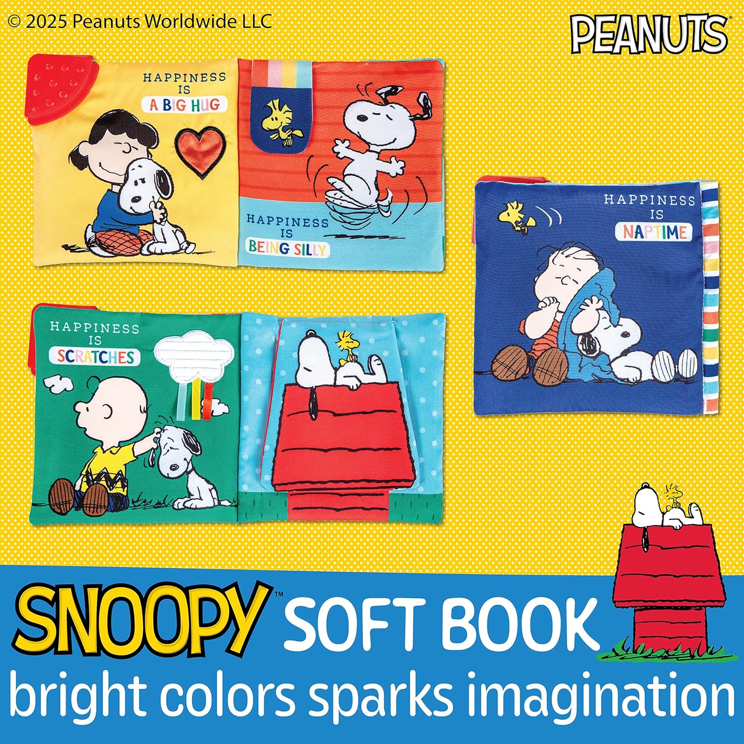 Peanuts Snoopy - On-The-Go Soft Book