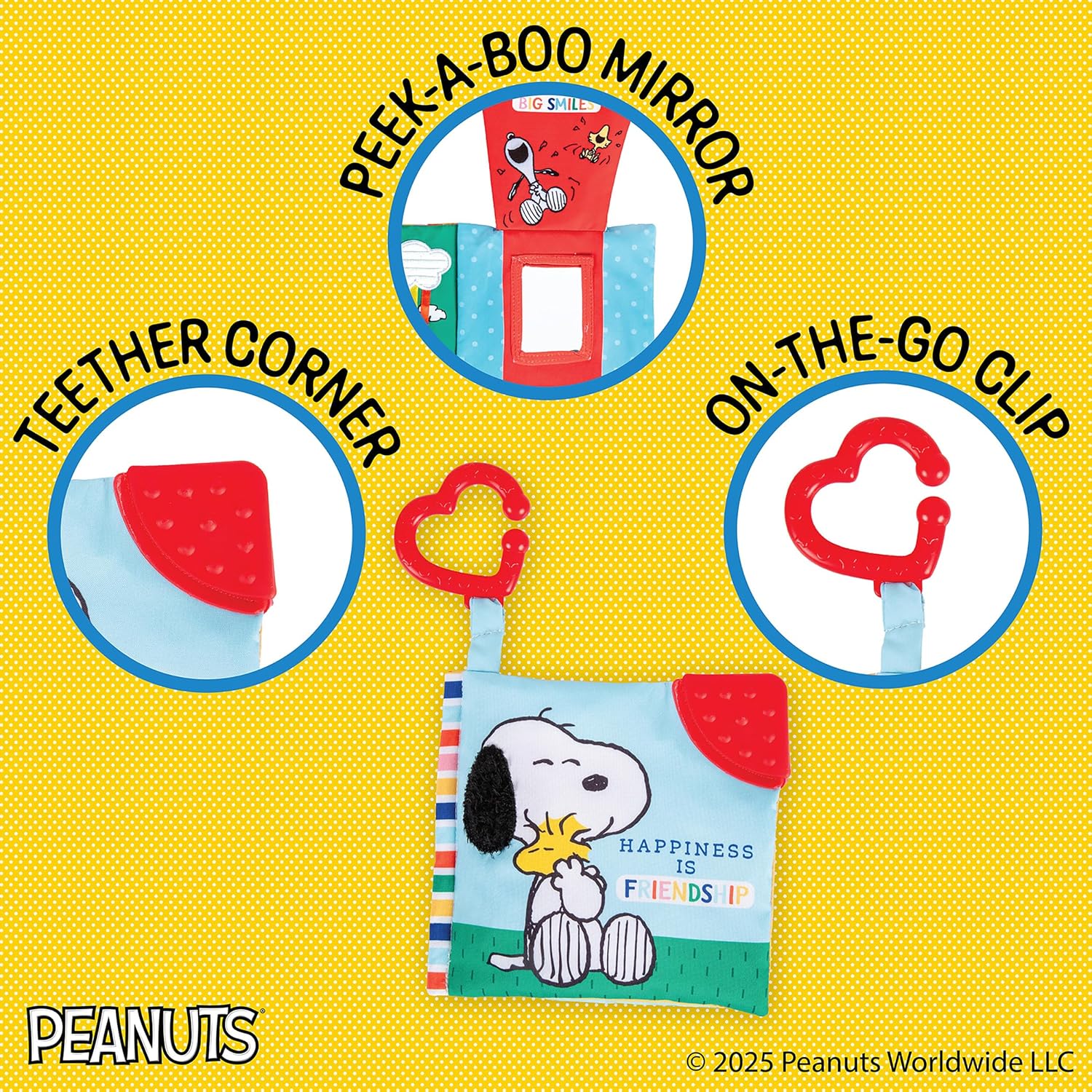 Peanuts Snoopy - On-The-Go Soft Book