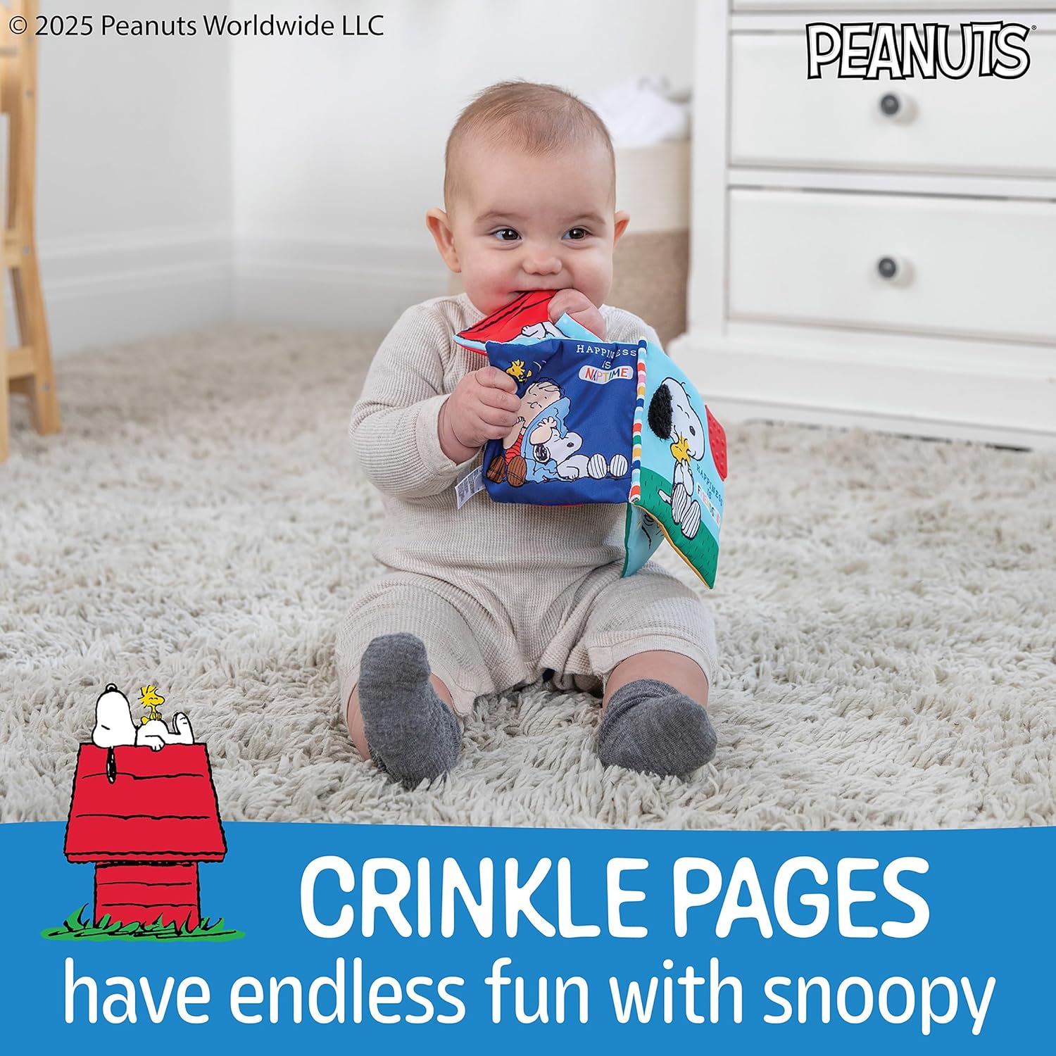 Peanuts Snoopy - On-The-Go Soft Book