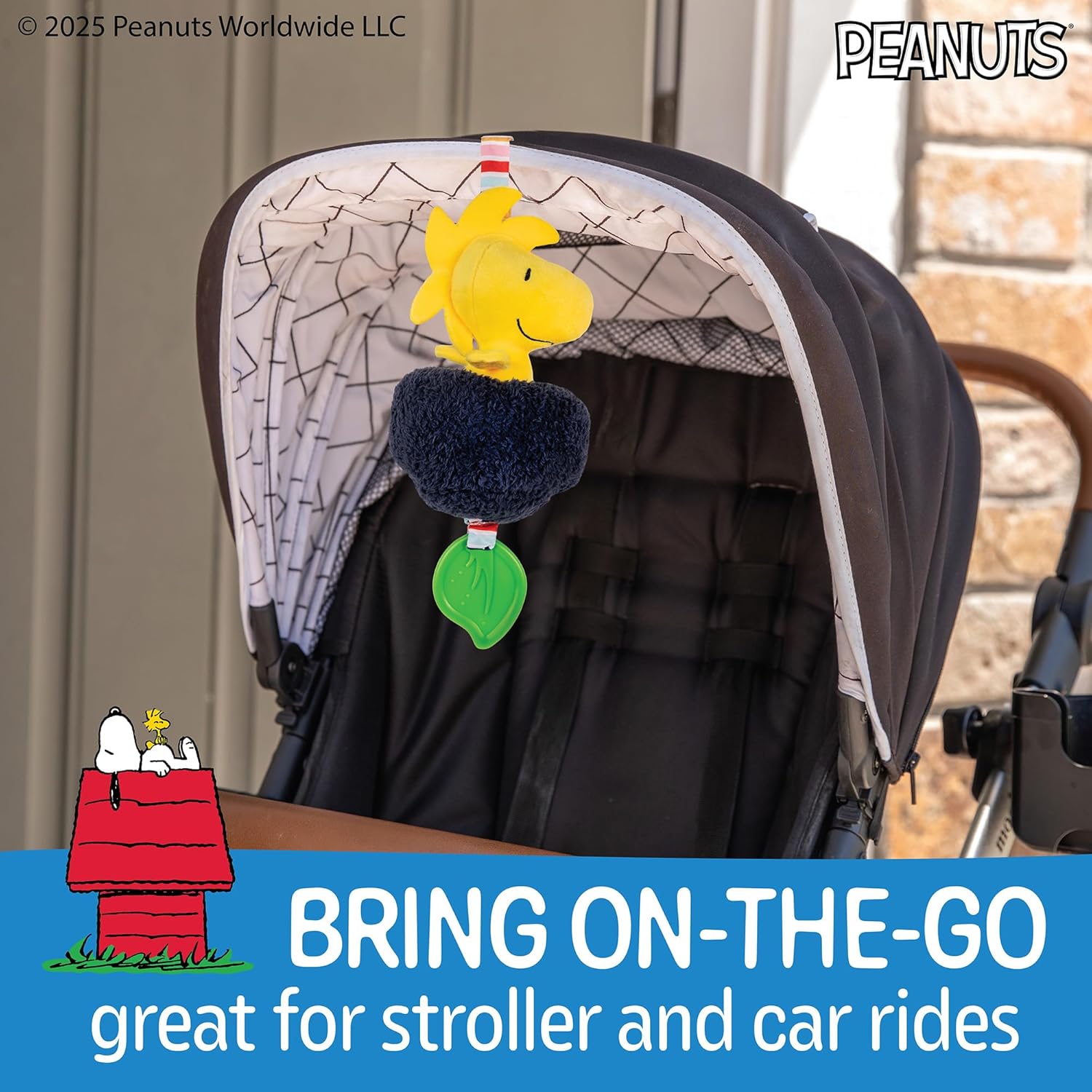 Peanuts-Woodstock Pulldown Ziggle Toy