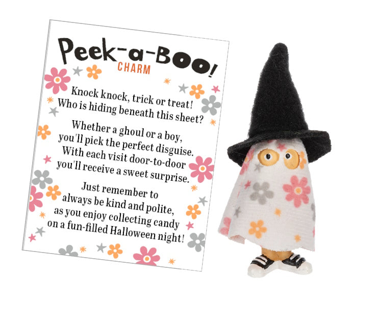 Peek a BOO Charm