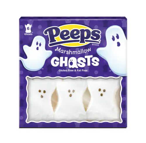 Peeps - Marshmallow Spooky Ghosts - 6 piece