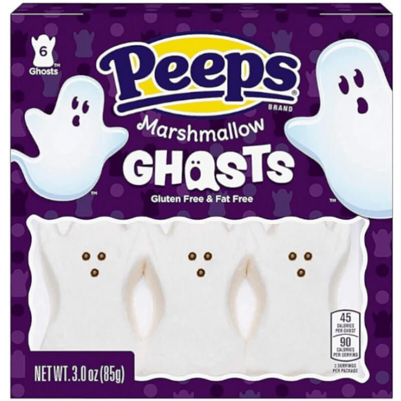 Peeps - Marshmallow Spooky Ghosts - 6 piece