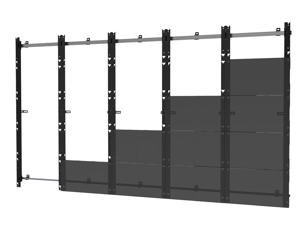 Peerless-AV SEAMLESS Kitted Series DS-LEDLSCB-10X5 - Mounting kit (wall plate, spacer, mount bracket) - modular - for