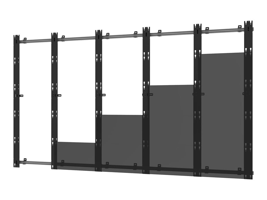 Peerless-AV SEAMLESS Kitted Series DS-LEDZRD-5X5 - Mounting kit (wall plate, spacer, mount bracket) - modular - for 5x5