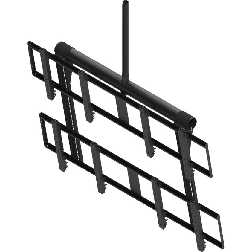 Peerless-Av Ds-Vwt955-2X2 Ceiling Mount For Flat Panel Display, Digital Signage Display - Black