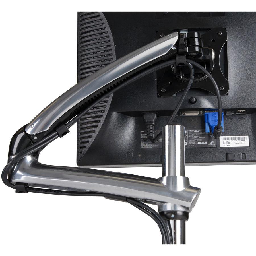 Peerless-Av Lct620Ad-G Desk Mount For Flat Panel Display - Black, Chrome