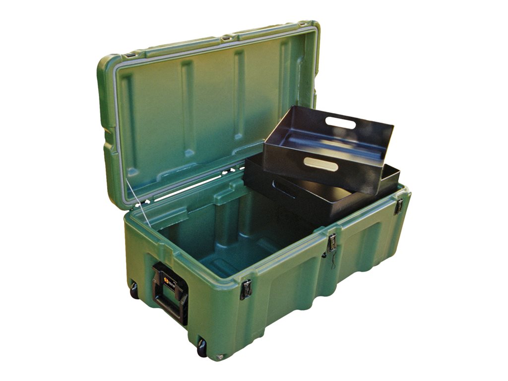 Peli - Hard case - RotoMolded polyethylene - black