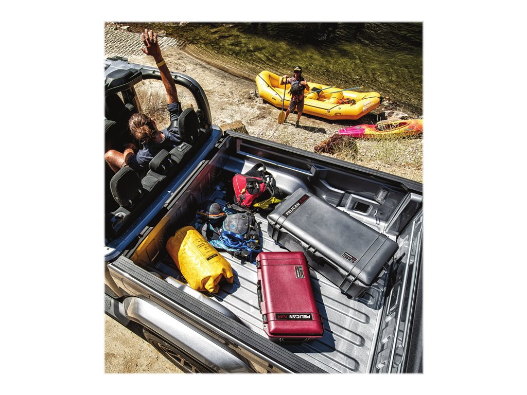 Pelican 1615 Air Travel - Hard case - HPX resin polymer - black 016150-0080-110