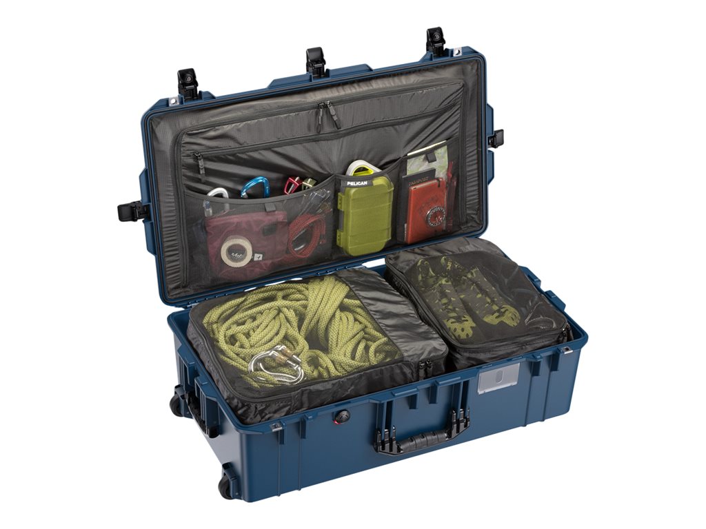 Pelican Air 1615TRVL - Hard case - hardside - ABS plastic, polypropylene, ethylene propylene rubber (EPDM) - indigo 016150-0080-125