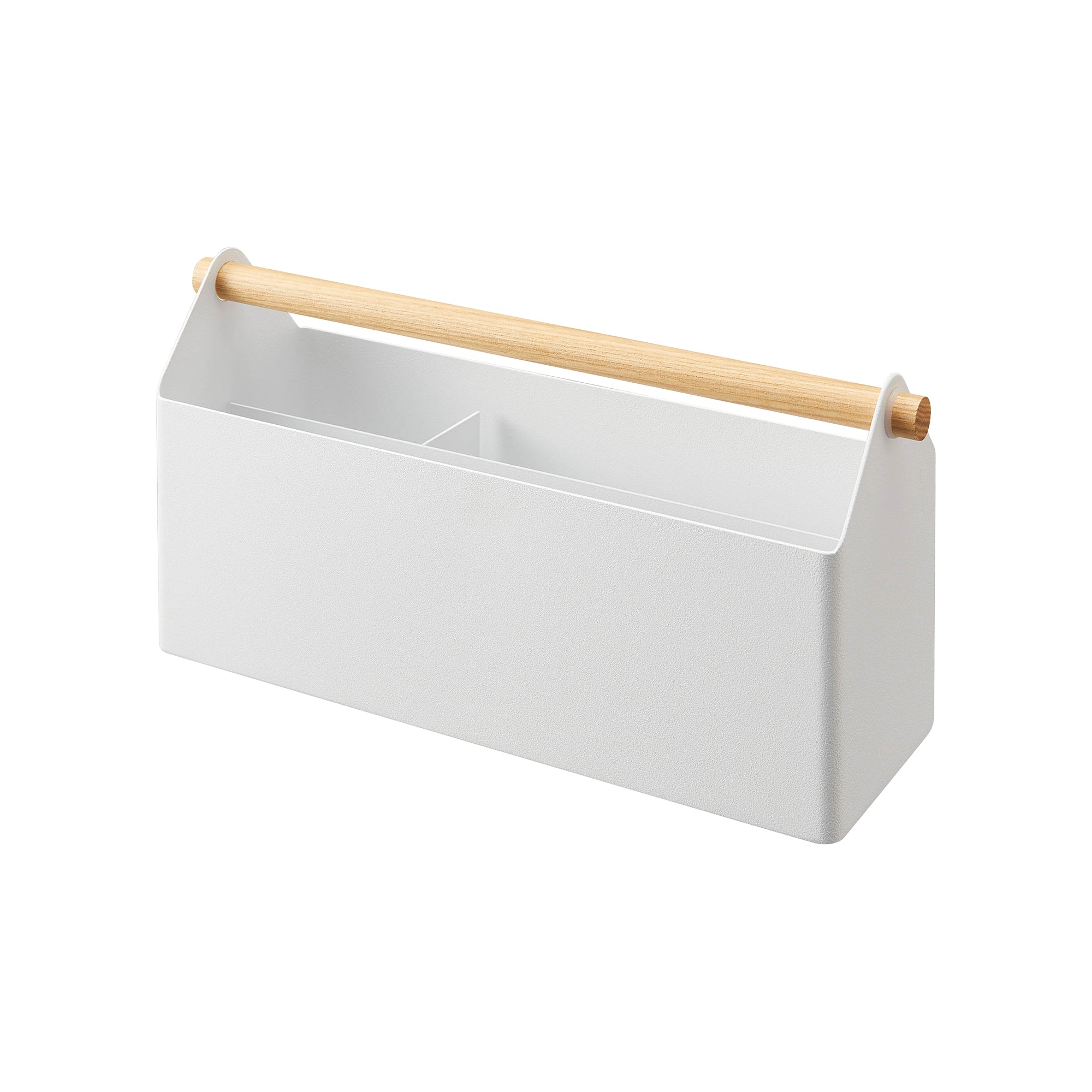 Pen + Desk Organizer - Two Sizes - Steel + Wood