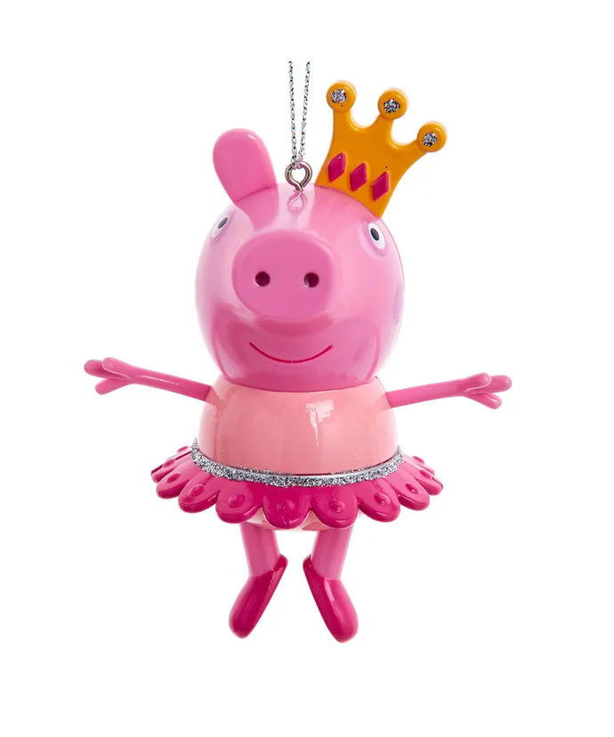 Peppa Pig With Crown Ornament