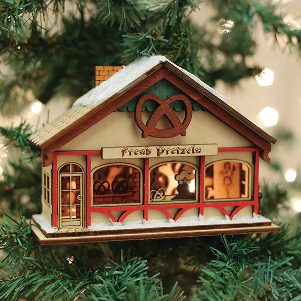 Peppermint Twist Pretzel Shop Ginger Cottage Collection