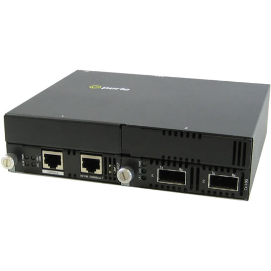 Perle 10 Gigabit Ethernet Ip-Managed Stand-Alone Media Converter With Dual Xfp Slots 05071174