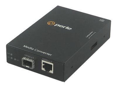 Perle S-1000-SFP - Fiber media converter - 1GbE - 1000Base-T, 1000Base-X - RJ-45 / SFP (mini-GBIC)