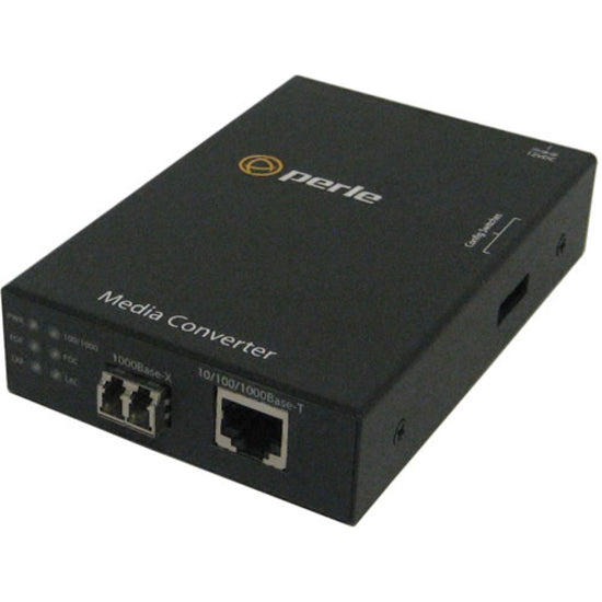 Perle S-1110-M2LC05-XT 10/100/1000 To Fiber Industrial Temperature Media Converter 05090690