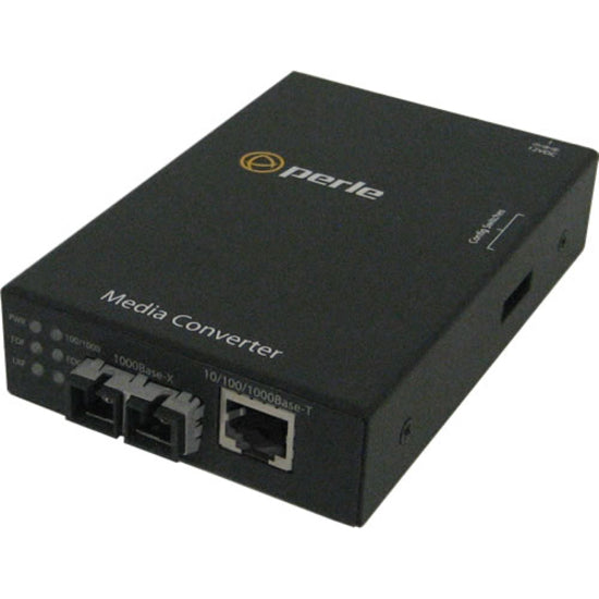 Perle S-1110-Xt 10/100/1000 To Fiber Industrial Temperature Media Converter 05090700