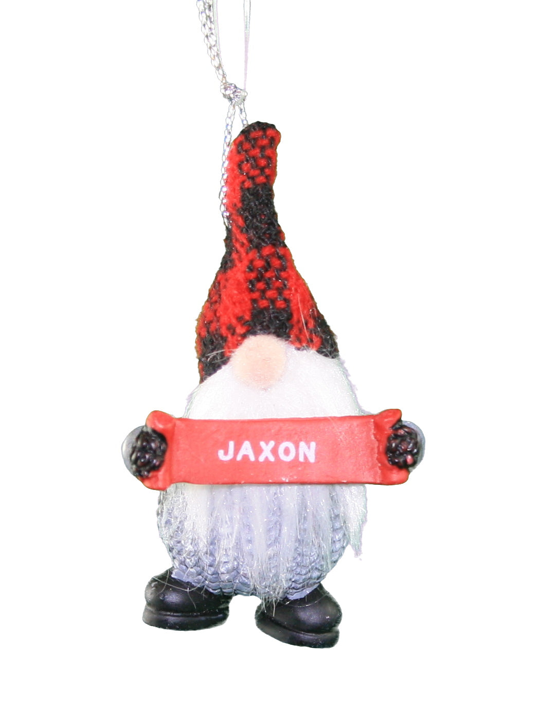 Personalized Gnome Ornament (Letters J-P) - Jaxon