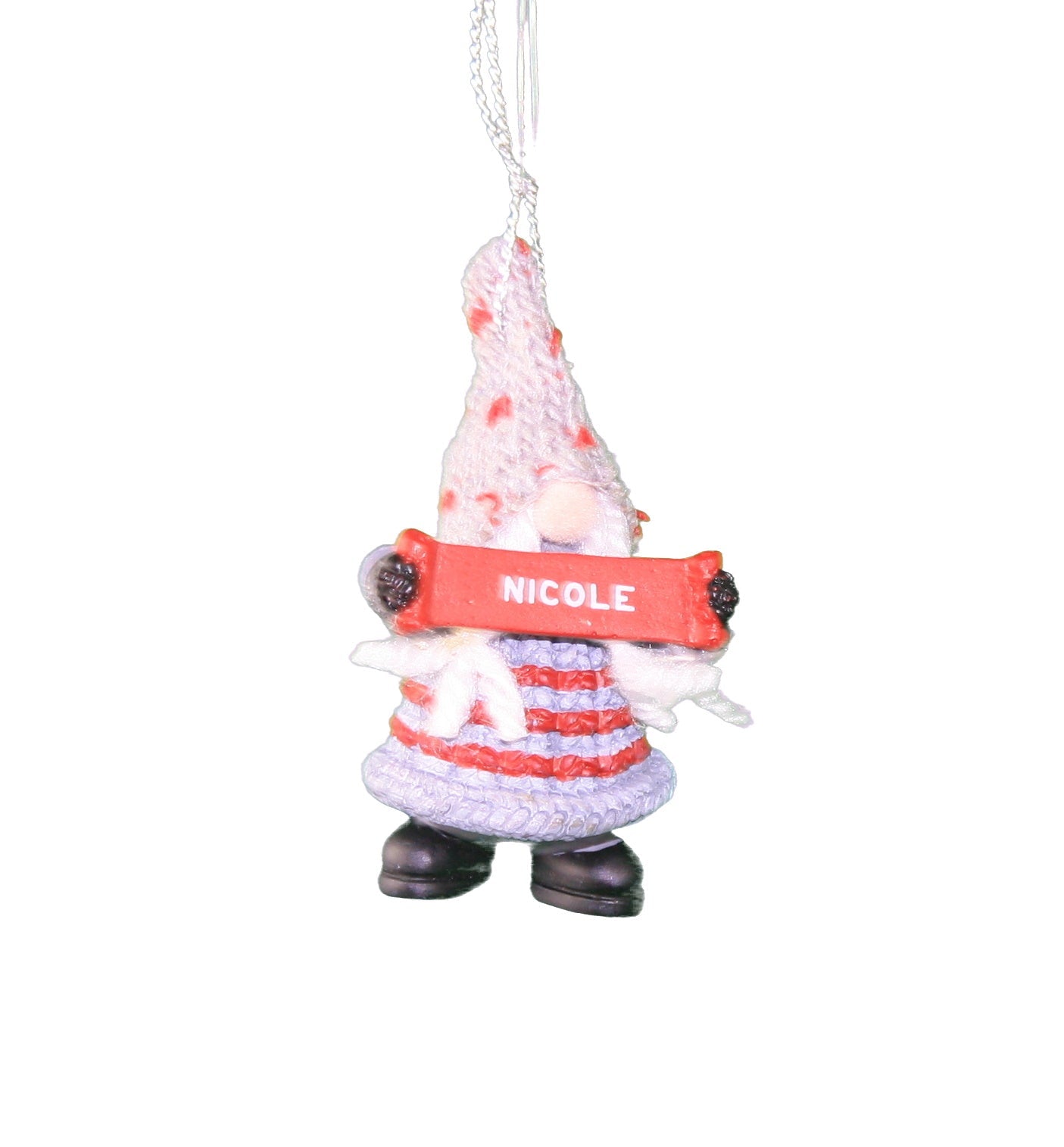 Personalized Gnome Ornament (Letters J-P) - Luke