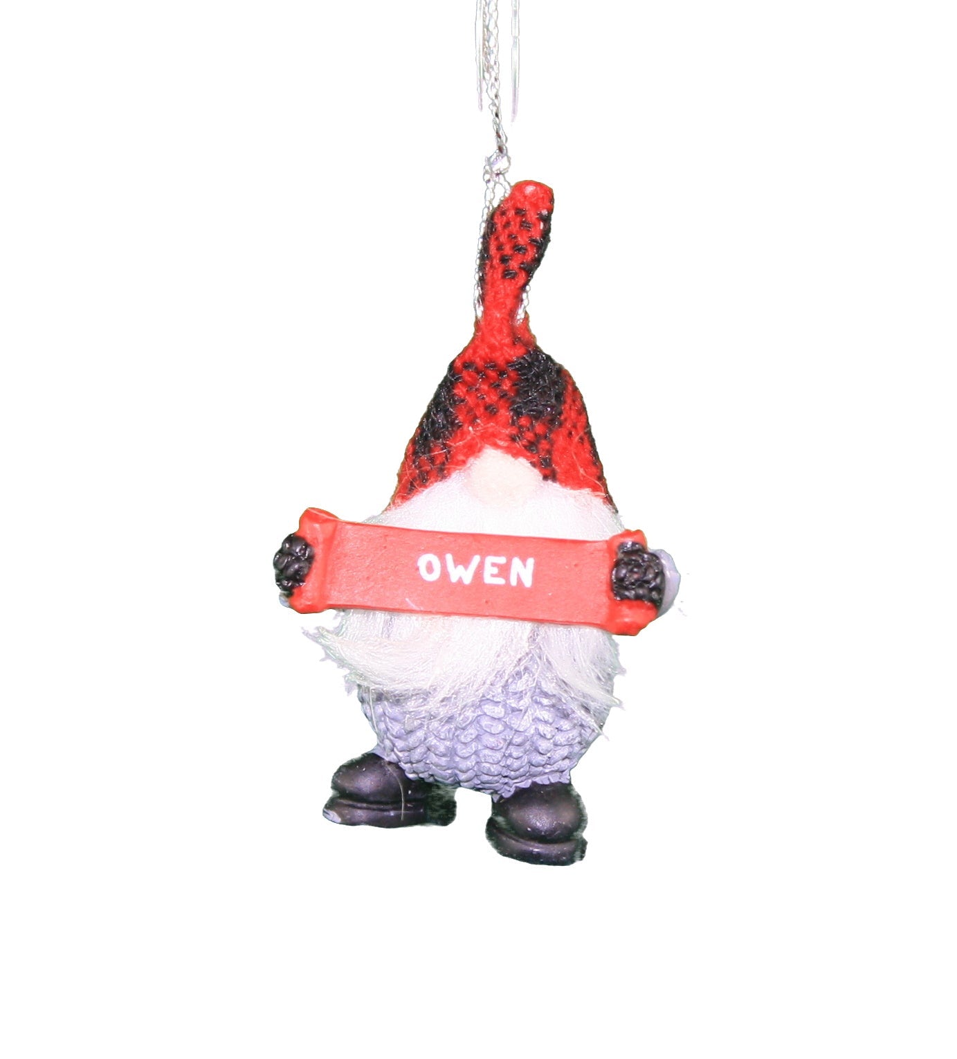 Personalized Gnome Ornament (Letters J-P) - Luke