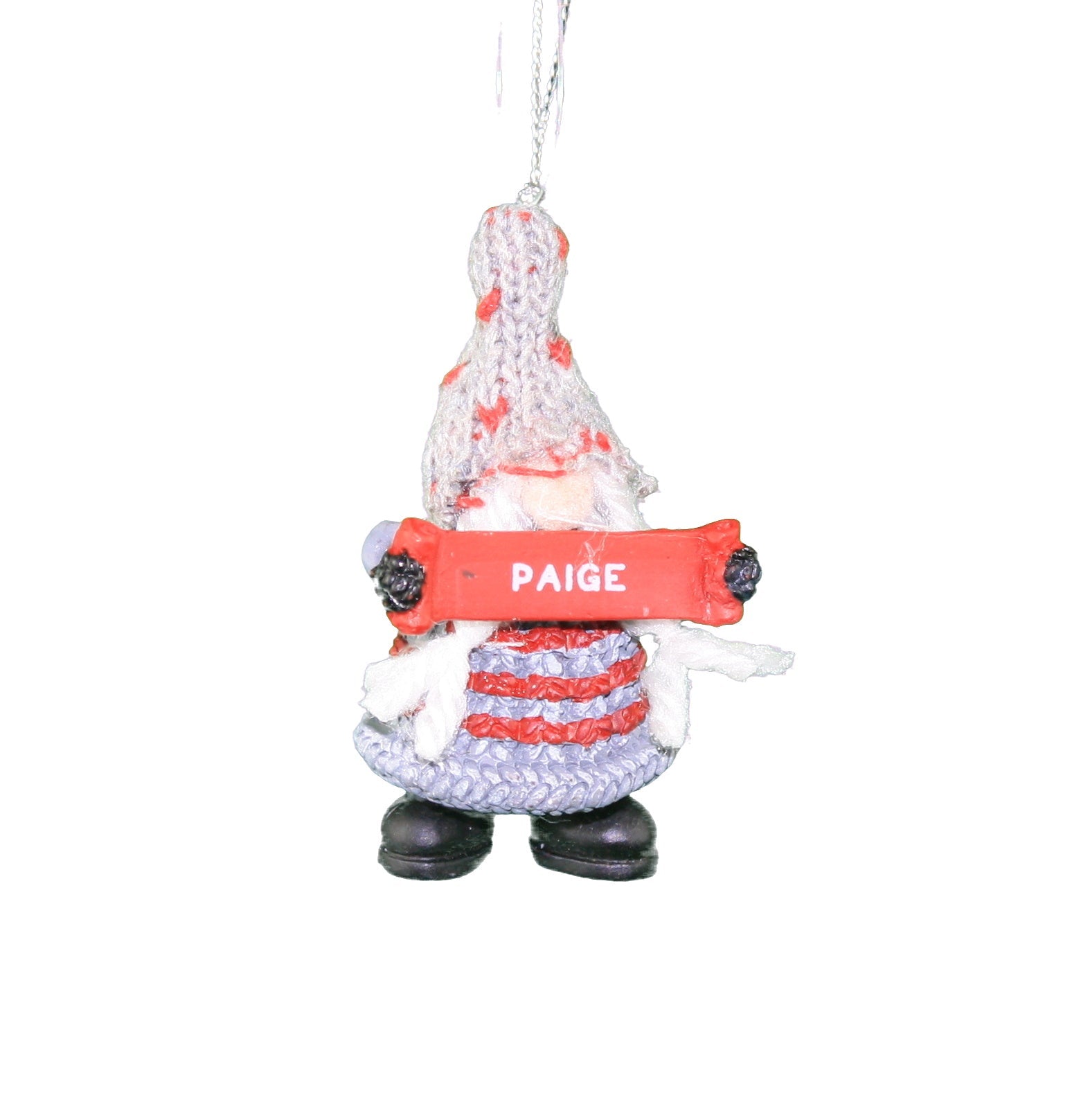 Personalized Gnome Ornament (Letters J-P) - Luke