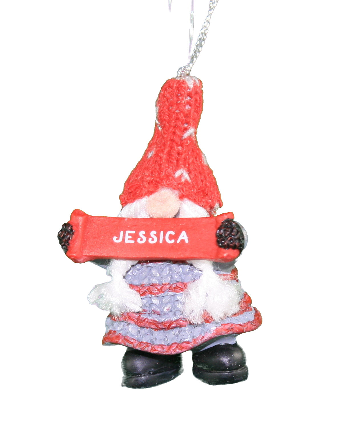 Personalized Gnome Ornament (Letters J-P) - Luke