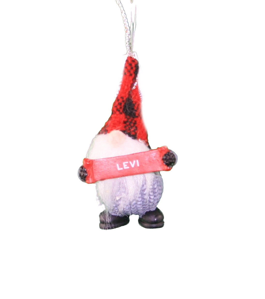 Personalized Gnome Ornament (Letters J-P) - Luke