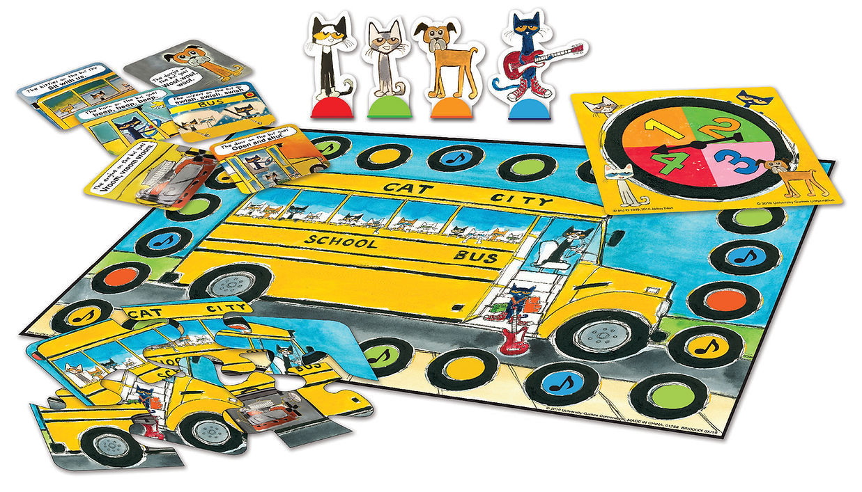 Pete The Cat The Wheels On The Bus Game