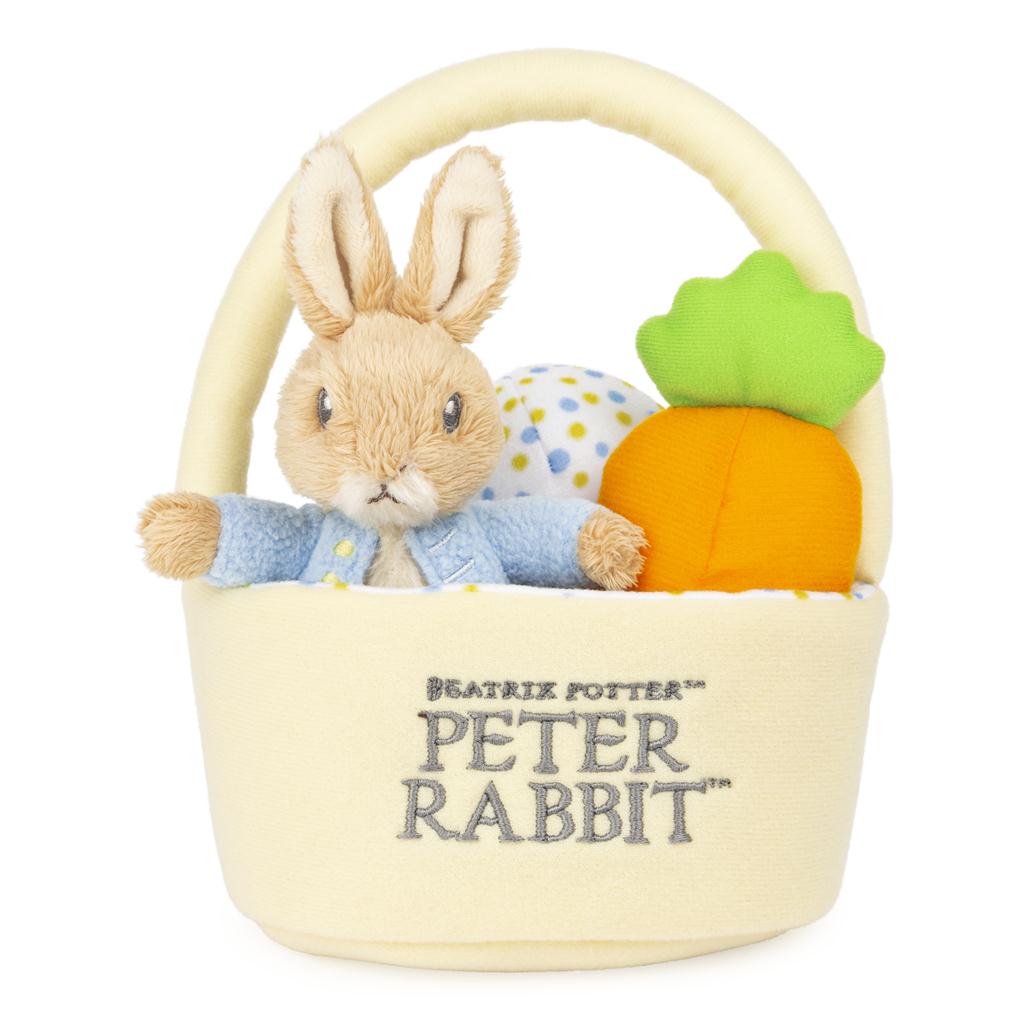 Peter Rabbit Four Piece Easter Basket Playset -