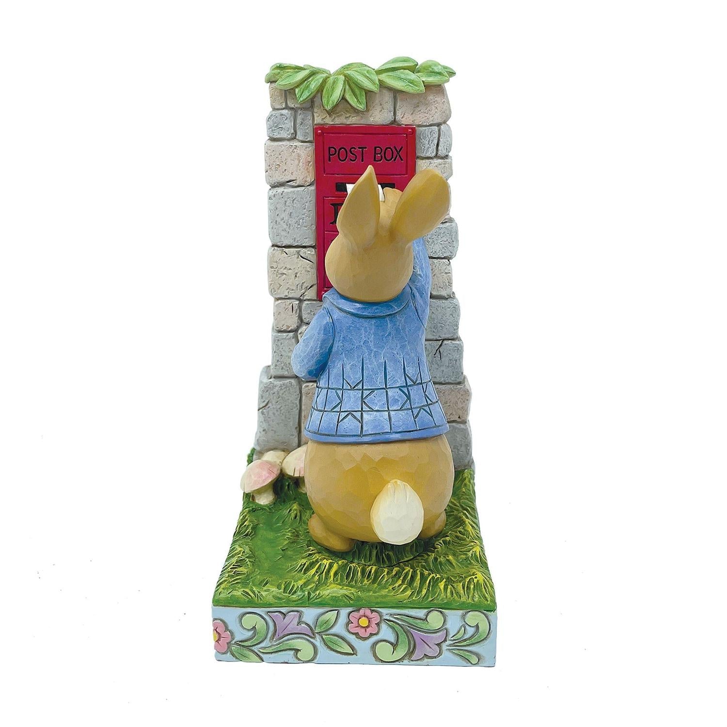 Peter Rabbit Mailing Letters Figurine