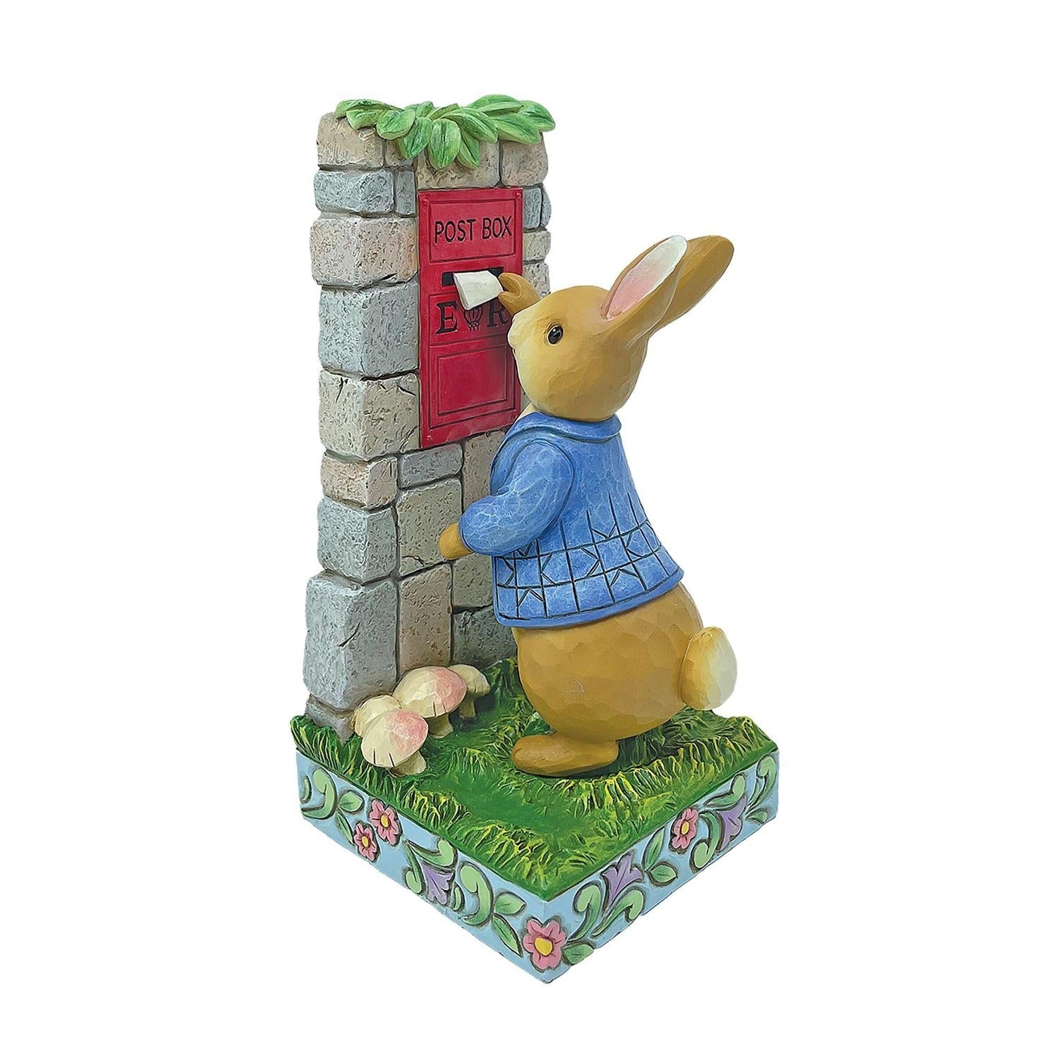 Peter Rabbit Mailing Letters Figurine