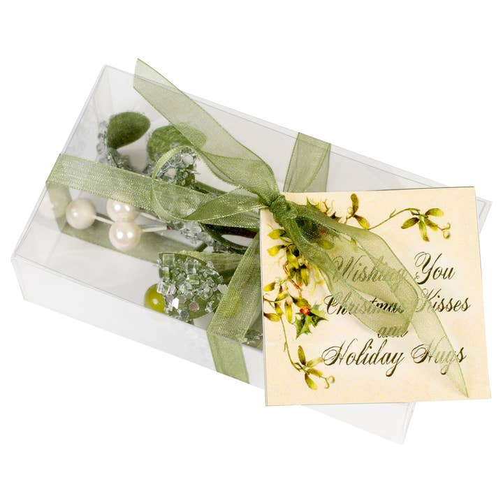Petite Mistletoe Sprig Gift Set