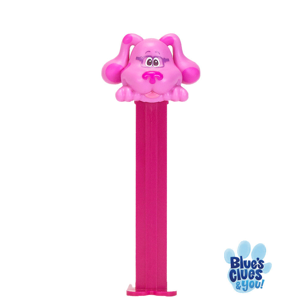 Pez - Nick Jr Dispenser with 3 Candy Rolls - Blues Clues - Magenta