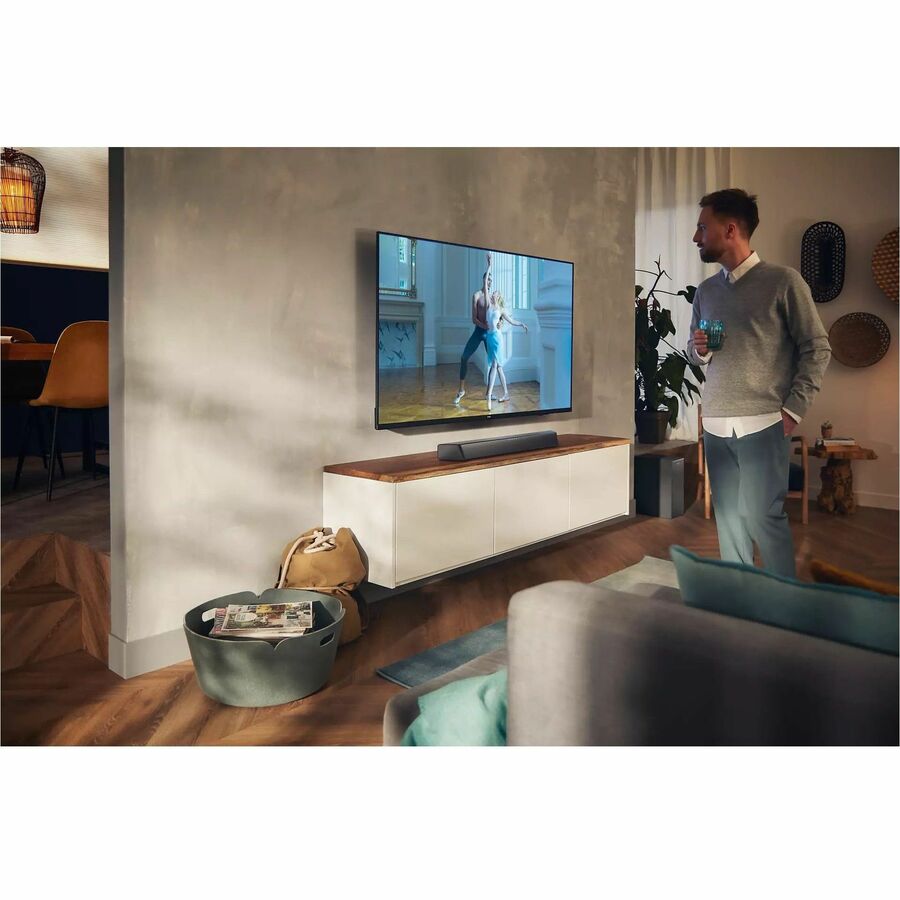 Philips 2.1 Bluetooth Sound Bar Speaker - 260 W RMS - Black