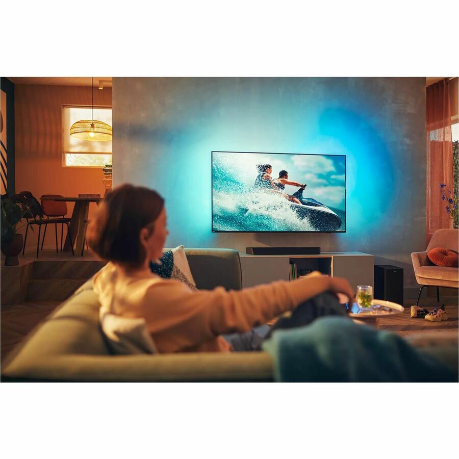 Philips 3.1 Bluetooth Sound Bar Speaker - 310 W RMS - Black