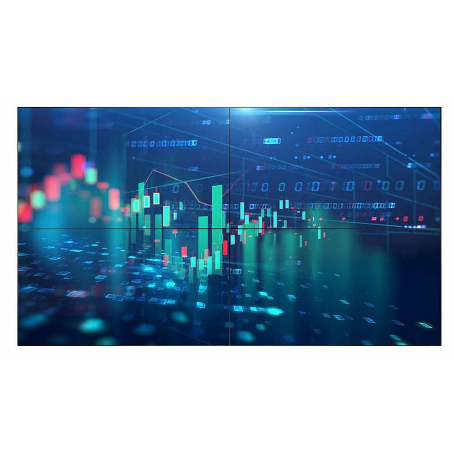 Philips 65" UHD Videowall Display 24/7, 3.5mm Bezel, 500cd/m²