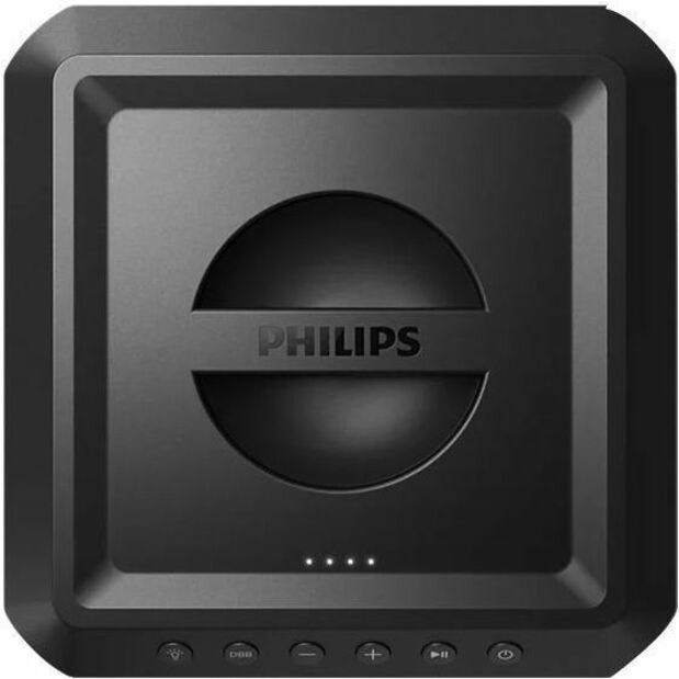 Philips Bluetooth Speaker System - 50 W RMS - Black