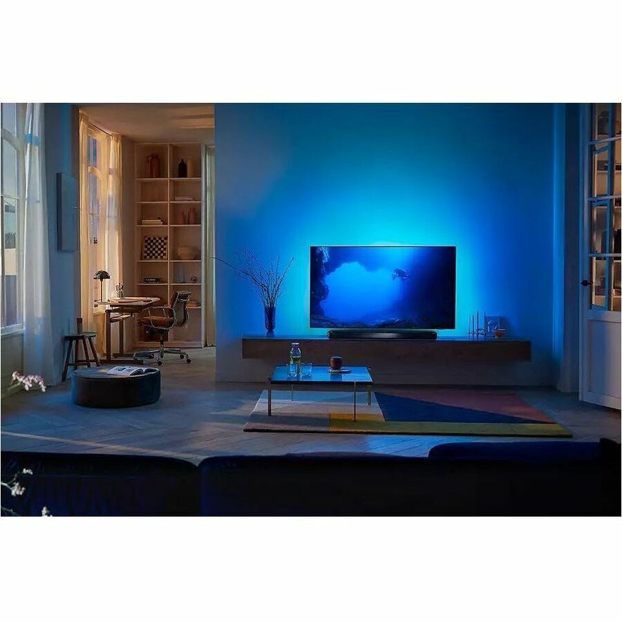 Philips Fidelio 7.1.2 Bluetooth Sound Bar Speaker - 310 W RMS - Alexa, Google Assistant Supported - Black