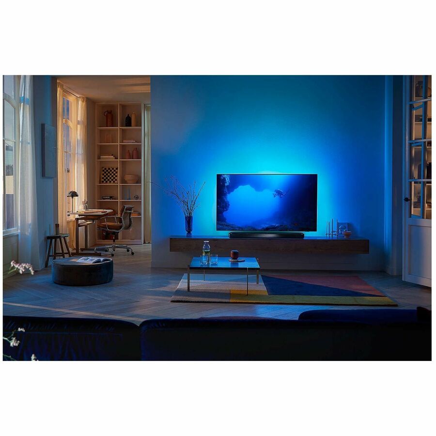 Philips Fidelio 7.1.2 Bluetooth Sound Bar Speaker - 310 W RMS - Alexa, Google Assistant Supported - Black