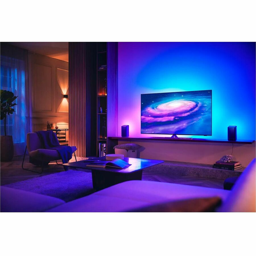 Philips Fidelio TAFS1 Bluetooth Speaker System - 60 W RMS - Alexa, Google Assistant, Siri Supported - Black